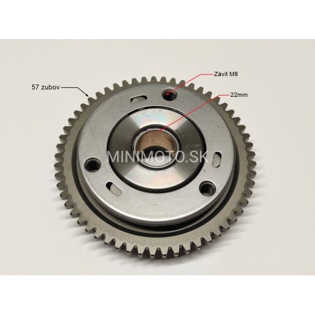 Voľnobežka 3-valčeková Bashan