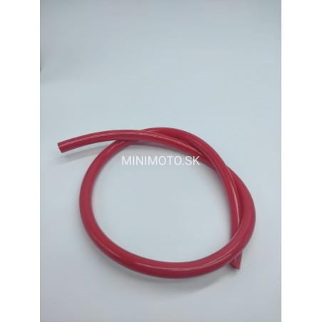 Silikónová hadička 5mm/50cm červená