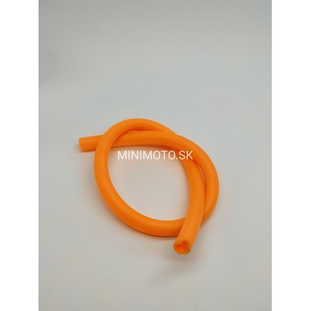 Silikónová hadička 8mm/50cm Oranžová